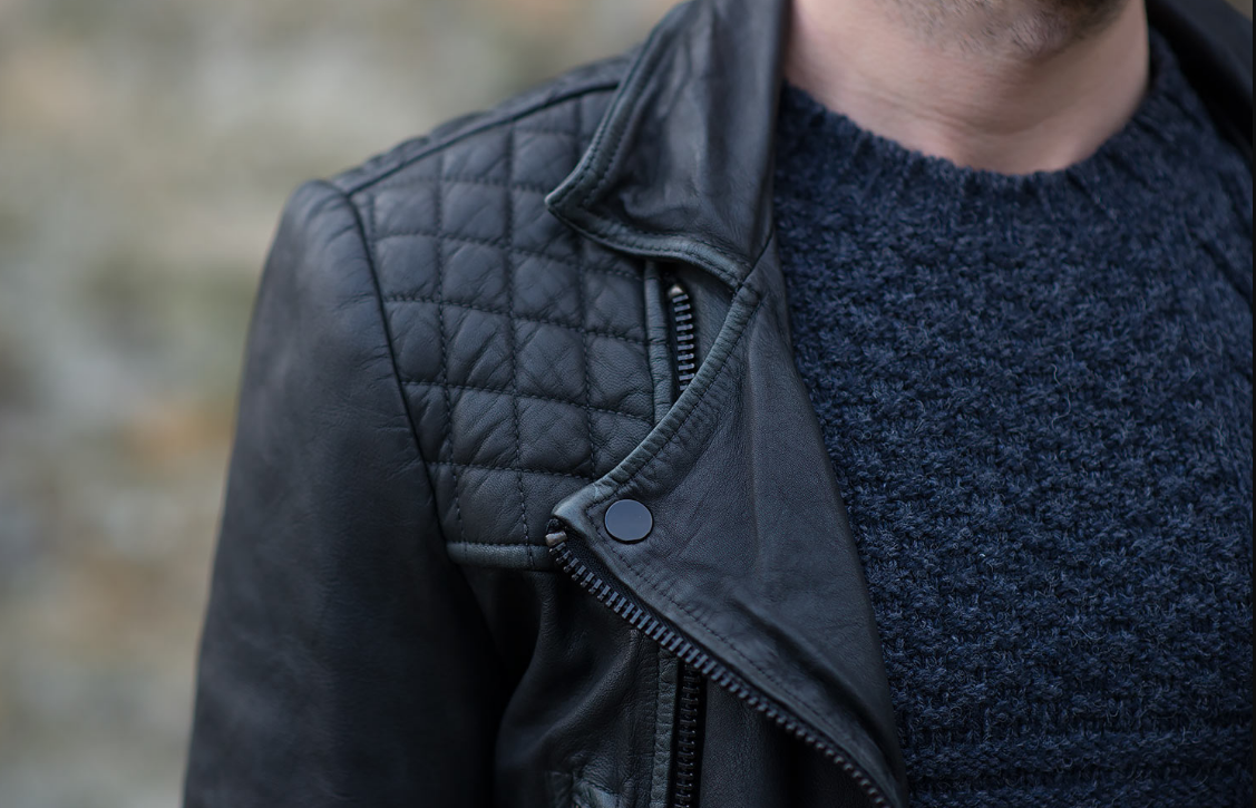 allsaints leather jacket review