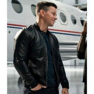 Mark Wahlberg Infinite Evan Michaels Leather Jacket