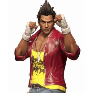 Diego Dead Or Alive 6 Leather Red Jacket