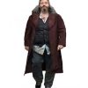 Hank Anderson Detroit Become Human Suede Leather Trench Coat