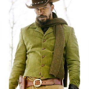 Jamie Foxx Django Unchained Cotton Green Jacket