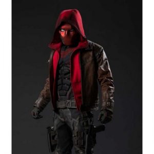 Jason Todd Red Hood Titans Season 03 Leather Jacket