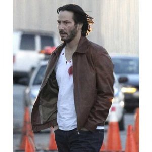 Keanu Reeves John Wick Real Leather Jacket