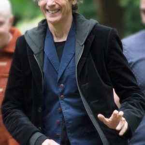 Peter Capaldi Doctor 10 Series Black Coat