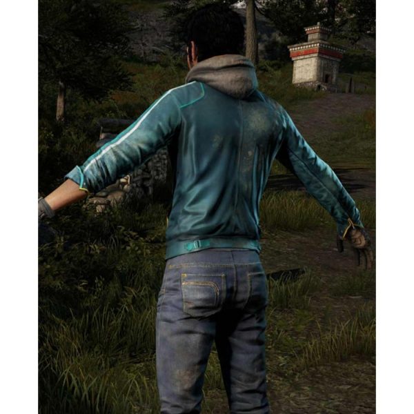 Video Game Far Cry 4 Ajay Ghale Green Jacket