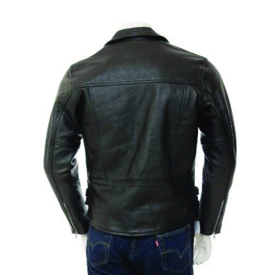 Sheepskin Handmade Vintage Jacket Black Leather Jacket