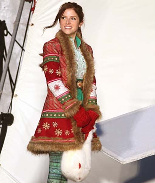 Anna Kendrick Noelle Outfits Coat