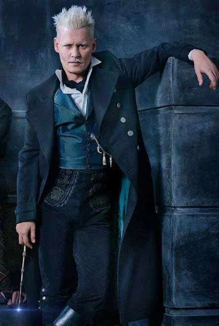 Fantastic Beasts The Crimes of Grindelwald Johnny Depp Wool Coat