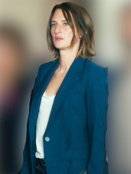 Call My Agent Camille Cottin Coat Blue